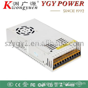 12v 30a metal case power supply with fan